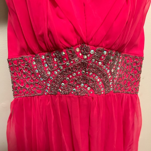 Mike Benet Formals Vintage Pink Prom Formal Dress 6 - Picture 3 of 8